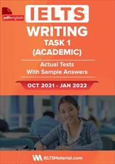 کتاب IELTS Writing Task 1 Actual Tests اکتبر 2021 تا ژانویه 2022